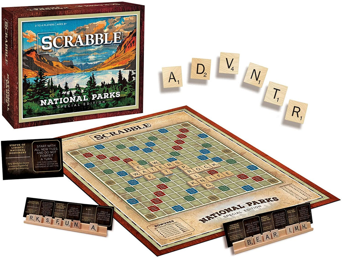 Scrabble World of Harry Potter Board Game | Official Scrabble Game  Featuring Wizarding World Twist | Custom Harry Potter Game of Scrabble |  Scrabble