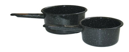 Granite Ware Saucepan Set, 1-Quart and 2-Quart