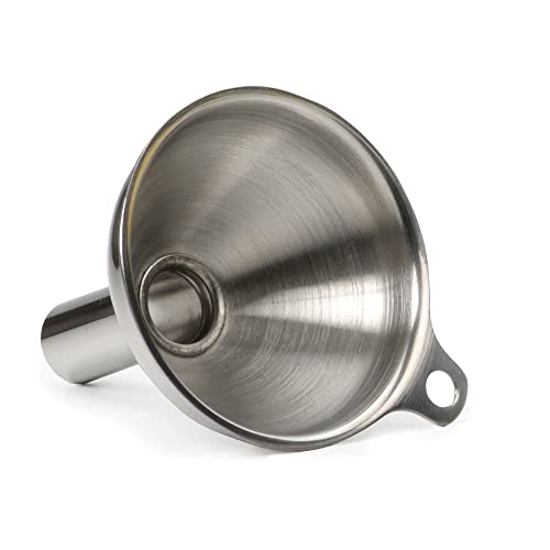 Stainless Steel Funnel - For Filling Narrow Jars and Bottles, 1 pc