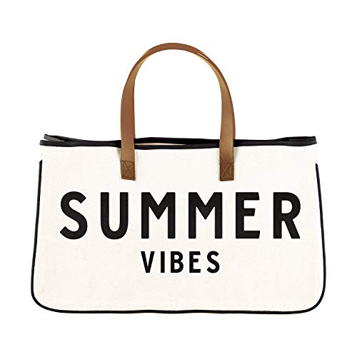 Creative Brands Hold Everything Tote Bag, 20" x 11", Summer Vibes