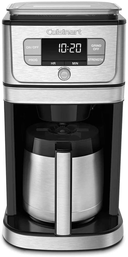 Cuisinart DGB-850 Fully Burr Thermal Grind & Brew Automatic Coffeemaker, 10 Cup, Silver