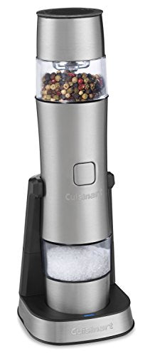 Cuisinart SG-3 Stainless Steel Rechargeable Salt, Pepper and Spice Mill