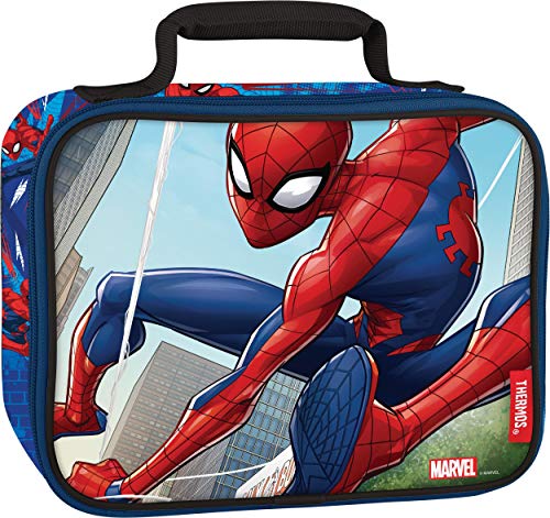 Thermos, Spiderman Classic Soft Lunch Kit, 9.5 x 3.75 x 7.5inch