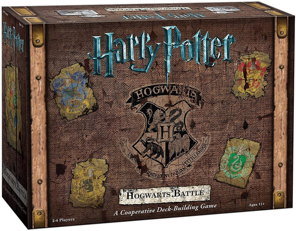 GEEK OUT Harry Potter Hogwarts Battle Cooperative Deck Building Card Game | Official Harry Potter Licensed Merchandise | Harry Potter Board Game | Great Gift for Harry Potter Fans | Harry Potter Movie artwork
