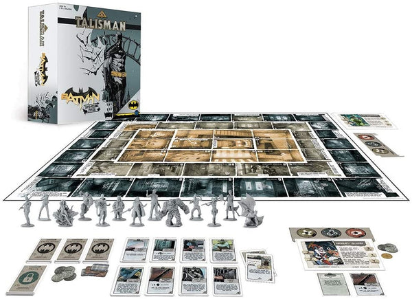 TALISMAN Batman Super-Villians Edition Competitive Board Game | Based on the Talisman Magical Quest Game | Official Batman Licensed Merchandise | The Joker, Harley Quinn, Mr. Freeze, Bane, The Penguin