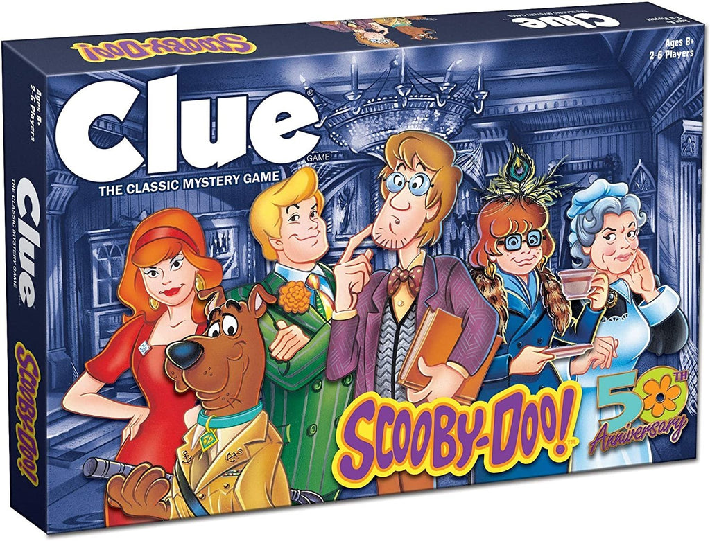CLUE Scooby Doo! Board Game | Official Scooby-Doo! Merchandise Based on The Popular Scooby-Doo Cartoon | Classic Clue Game Featuring Scooby-Doo Characters | Gather The Gang and Solve The Mystery!