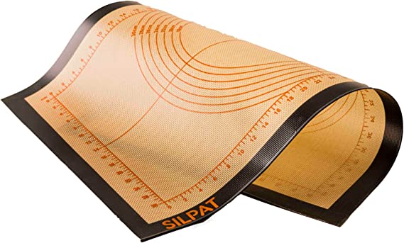 Silpat Perfect Pastry Non-Stick Silicone Countertop Workstation Mat, 15-1/8