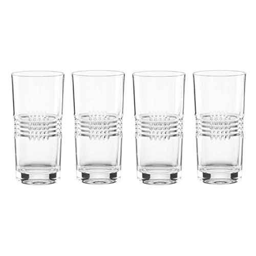 Lenox Sloane Highball Glasses, Set of 4