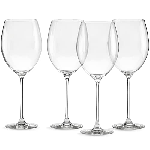 Lenox Tuscany Classics 4-piece Bordeaux Glass Set, 3.35 LB, Clear