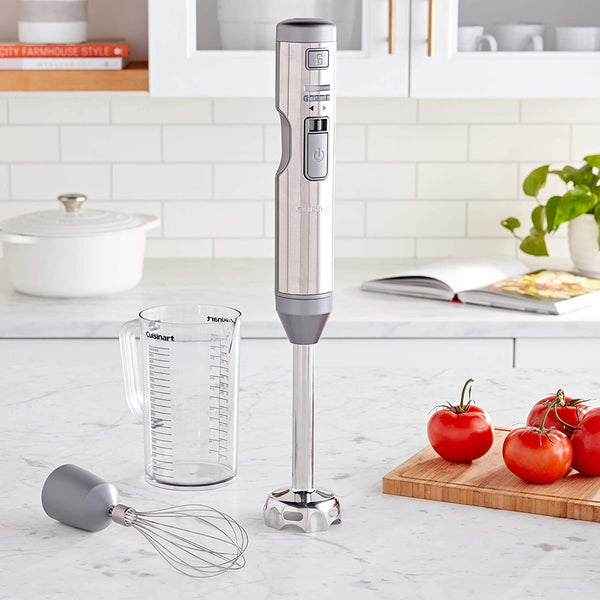 Cuisinart CSB-400CD Cordless and Rechargeable SmartStick hand blender, One Size, Silver