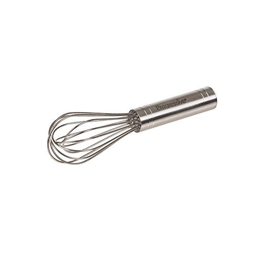 Prepworks by Progressive 6" Balloon Whisk, Handheld Steel Wire Whisk Perfect for Blending, Whisking, Beating and Stirring, BPA Free, Dishwasher Safe