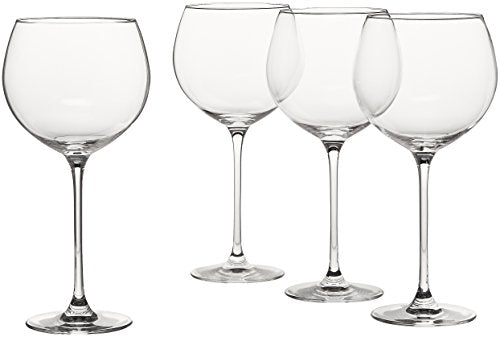 Lenox Tuscany Classics 4pc Beaujolais Wine Glass, 3.05 LB, Clear