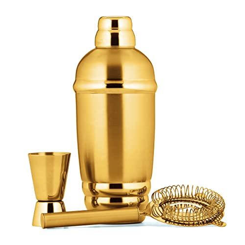 Lenox Tuscany Classics Gold Cocktail Shaker, 1.40 LB, Metallic