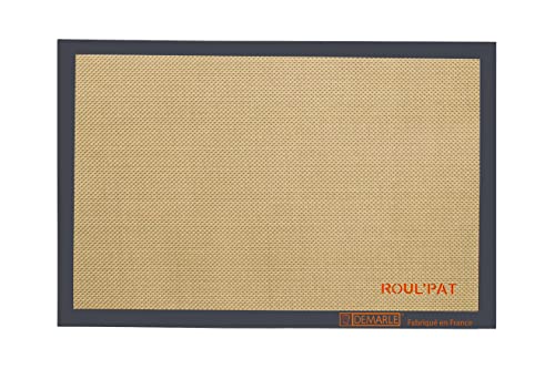 Silpat Roul' Pat Perfect Pastry Jumbo Size Non-Stick Silicone Countertop Workstation Mat, 23" x 31.5", Black, (ADN800585-00)