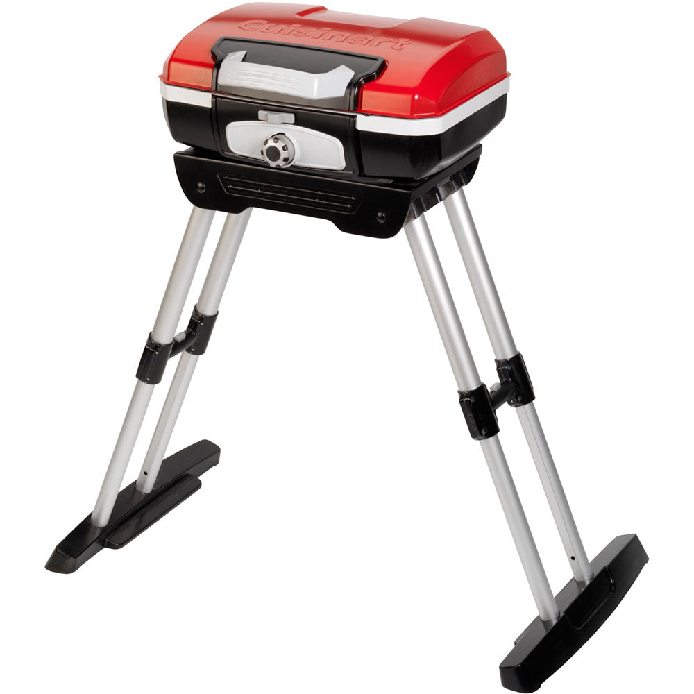 Petit Gourmet Portable Outdoor LP Gas Grill with VersaStand