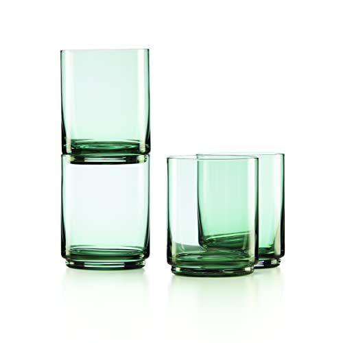 Lenox Tuscany Classics Stackable 4Pc Tall Glasses, 2.79, Green